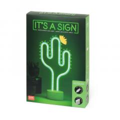 Lampa - Neon Effect Led - It's a Sign - Cactus