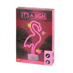 Lampa - Neon Effect Led - It's a Sign - Flamingo