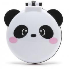 Perie de par cu oglinda - Nice Hair - White Panda