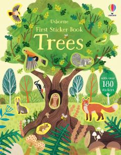 Coperta cărții First Sticker Book Trees