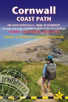 Coperta cărții Cornwall Coast Path