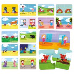 Puzzle educativ - Game Of Opposites