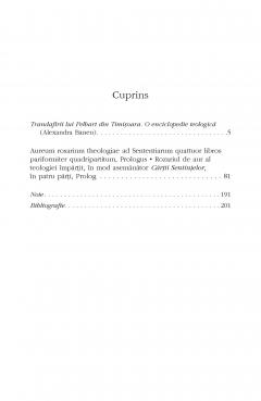 Rozariul de aur al teologiei. Prolog