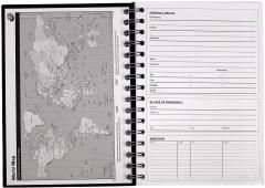 Caiet cu spirala - Pukka Pads - A5, Dictando, Negru