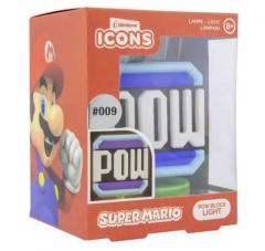 Lampa - Super Mario - Pow Block 