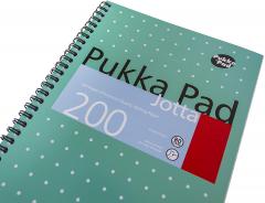 Caiet B5 dictando, cu spirala  - Pukka Pads Metallic