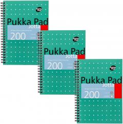 Caiet B5 dictando, cu spirala  - Pukka Pads Metallic