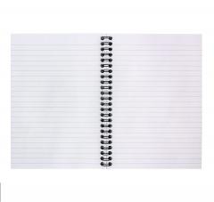 Caiet B5 dictando, cu spirala  - Pukka Pads Metallic