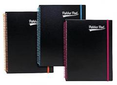 Caiet cu spirala - PP Neon - A4, Dictando - mai multe culori