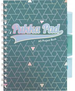 Caiet cu spirala - Project Book Glee - A5, Dictando, Verde