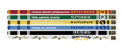 Set creioane - Harry Potter - Casele Hogwarts, 6 buc.