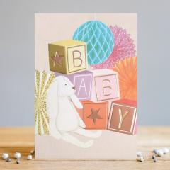 Felicitare - New Baby Blocks