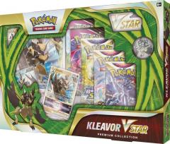 Joc de carti -  Pokemon TCG - Kleavor V Star Premium Collection 