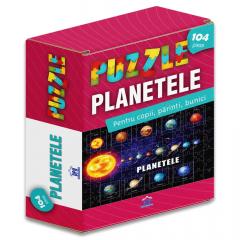 Puzzle 104 piese - Harta Lumii