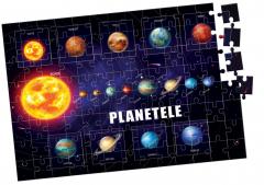 Puzzle 104 piese - Planetele