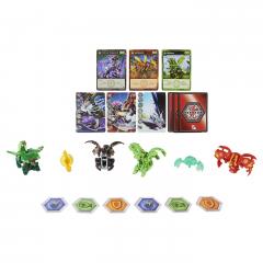 Set figurine - Bakugan S4 - Strike Pack - Dragonoid, Arcleon, Sectanoid si Nillious