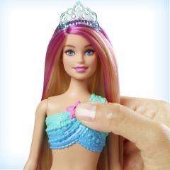 Papusa - Barbie Dreamtopia - Sirena, cu lumini