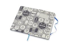 Planner Moleskine 2019 - Weekly Large Blue Denim