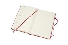 Planner Moleskine 2019 - Weekly Large Red Hard