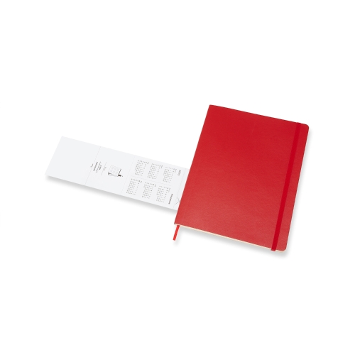 Planner Moleskine 2019 Weekly XL Red Soft Moleskine