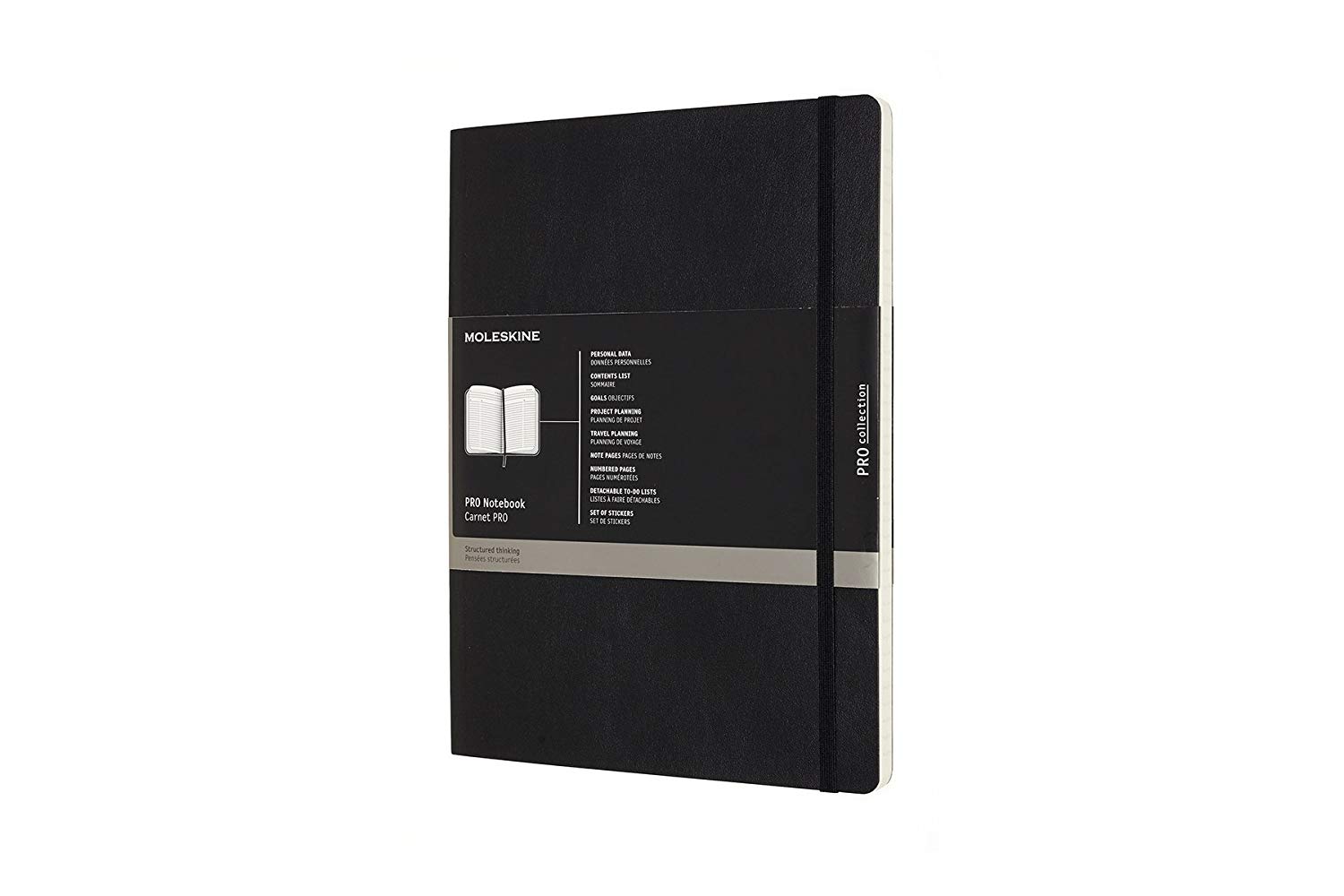 Moleskine Pro Notebook Soft XLarge Black Moleskine