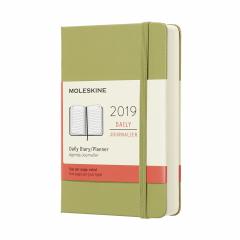Planner Moleskine 2019 - Daily Pocket Green Soft