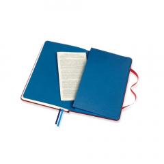 Carnet - Moleskine Two-Go Cranberry Red