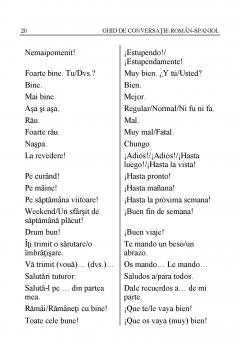 Ghid de conversatie roman-spaniol 