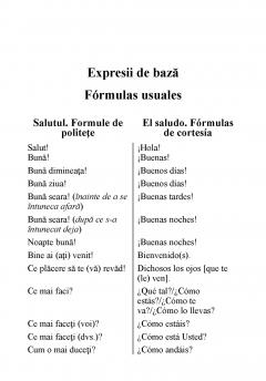 Ghid de conversatie roman-spaniol 