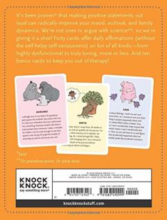 Affirmators! Family Deck: 50 Affirmation Cards on Kin of All Kinds - Without the Self-helpy-ness!