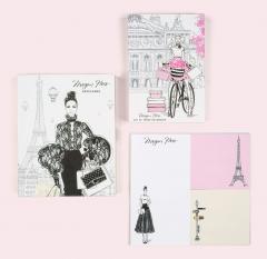 Set 3 carnete-Chic: A Fashion Odyssey