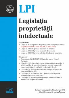 Legislatia proprietatii intelectuale 2018