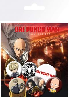 Set 6 insigne - One punch man