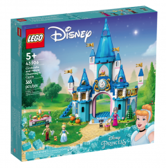 LEGO Disney - Cinderella and Prince Charming's Castle (43206)