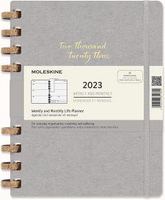 Agenda 2023 - 12-Months Weekly - Extra Large, Spiral, Hard Cover - Remake Smoke