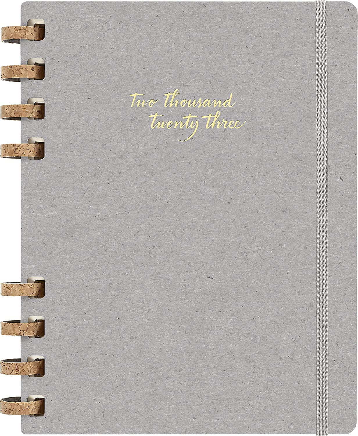 Agenda 2023 12 Months Weekly Extra Large Spiral Hard Cover Remake Smoke Moleskine 0507