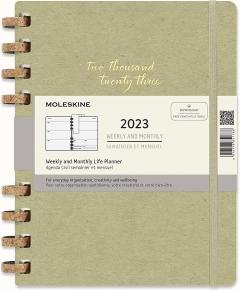 Agenda 2023 - 12-Months Weekly - Extra Large, Spiral, Hard Cover - Crush Olive