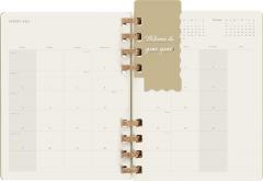 Agenda 2023 - 12-Months Weekly - Extra Large, Spiral, Hard Cover - Crush Olive