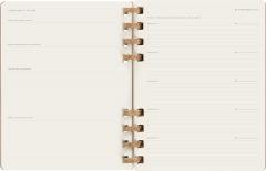 Agenda 2023 - 12-Months Weekly - Extra Large, Spiral, Hard Cover - Crush Almond