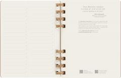 Agenda 2023 - 12-Months Weekly - Extra Large, Spiral, Hard Cover - Crush Almond