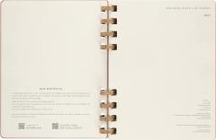 Agenda 2023 - 12-Months Weekly - Extra Large, Spiral, Hard Cover - Crush Almond