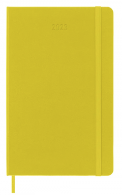 Agenda 2023 - 12-Months Weekly - Large, Hard Cover - Hay Yellow