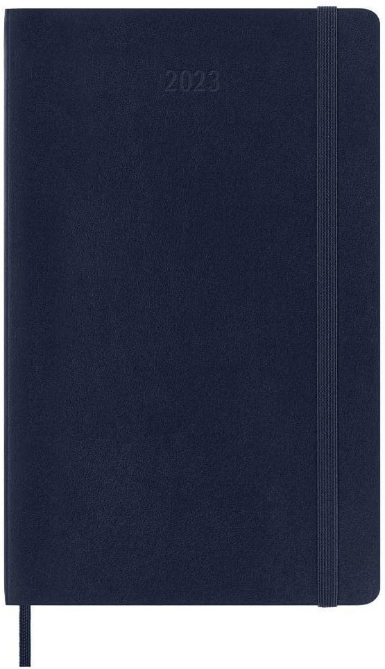 Agenda 2023 - 12-Months Weekly - Large, Soft Cover - Sapphire Blue