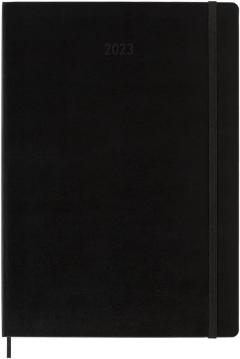 Agenda 2023 - 12-Months Pro Weekly - A4, Hard Cover, Vertical - Black