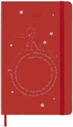 Agenda 2023 - 12-Months Weekly - Limited Edition - Large, Hard Cover - Le Petit Prince - Rose