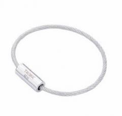 Inel pentru breloc - Drahtschlaufe, Argintiu