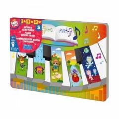 Puzzle din lemn - Pian cu Sunete