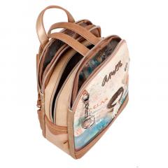 Rucsac cu 3 compartimente - Anekke - Mediterranean, 25x31x13 cm