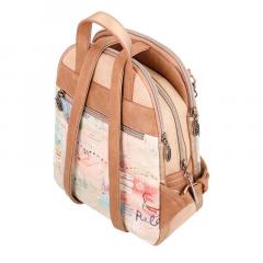 Rucsac cu 3 compartimente - Anekke - Mediterranean, 25x31x13 cm