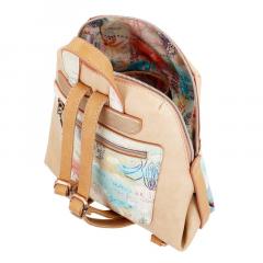 Rucsac cu buzunar ascuns - Anekke - Mediterranean, 29x27x11 cm
